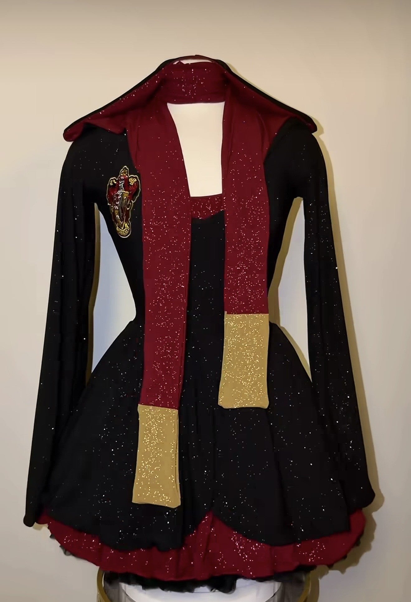 BURGUNDY WIZARD ROBE